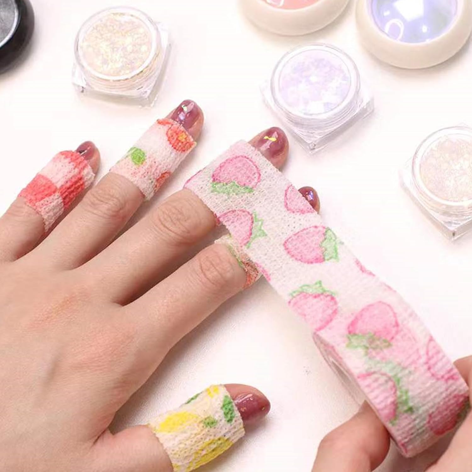 Sammanhängande fingerbandage