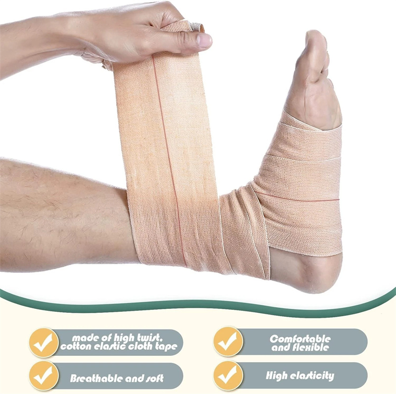 Elastic Therapeutic Tape (EAB) – Stretchadhesivt bandage för kompression och stöd