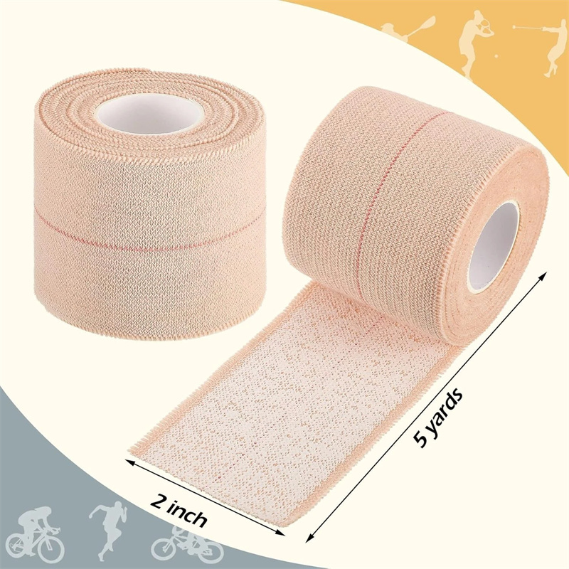 Elastic Therapeutic Tape (EAB) – Stretchadhesivt bandage för kompression och stöd Elastic Therapeutic Tape (EAB) – Stretchadhesivt bandage för kompression och stöd